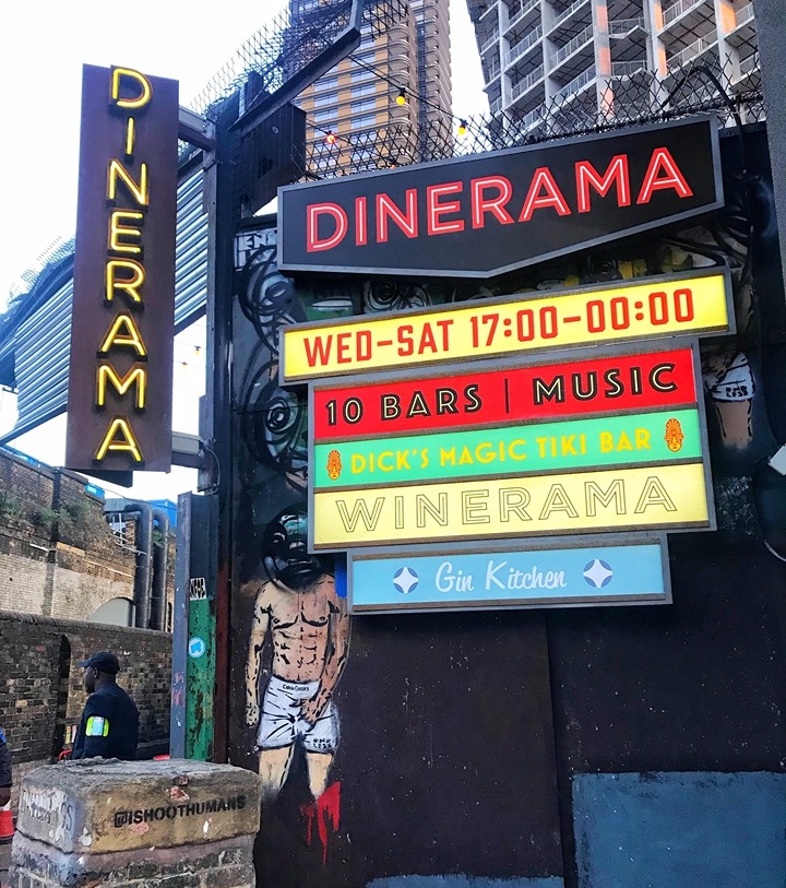 Dinerama Shoreditch Food Hall