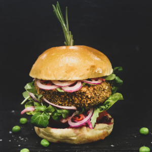 Vegan Aromatic Garden Burger